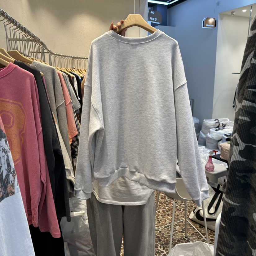 THE LINE-Q東大門㊣代購女士新品時尚職業休閑熱賣真品衛衣THE LINE-Q衛衣
