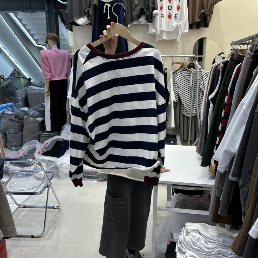 REPLAY韓國代購㊣女士新款真品25秋冬休閑推薦時尚人氣長袖T恤REPLAY長袖T恤