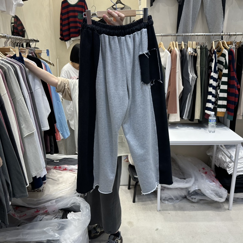 REPLAY韓國直郵㊣女裝新款人氣時尚休閑25秋冬推薦休閑褲拼色REPLAY休閑褲