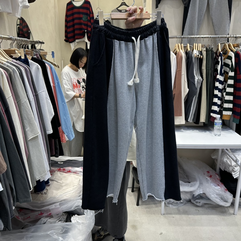 REPLAY韓國直郵㊣女裝新款人氣時尚休閑25秋冬推薦休閑褲拼色REPLAY休閑褲圖色1