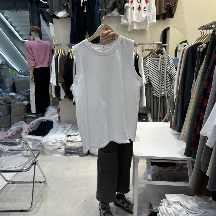 REPLAY東大門㊣代購女裝新款休閑人氣職業真品熱賣吊帶背心REPLAY吊帶/背心圖色1