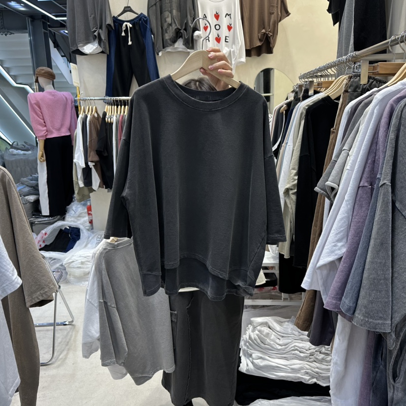 REPLAY韓國直郵㊣女裝新款人氣推薦25秋冬職業休閑時尚熱賣T恤REPLAYT恤圖色4