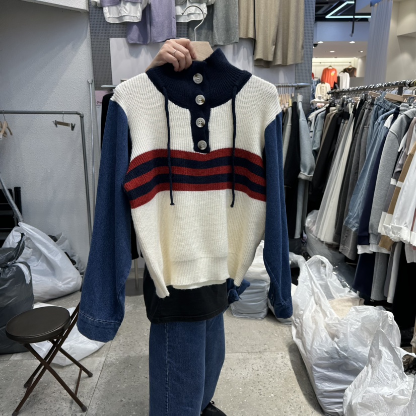 BLOOM韓國直郵㊣女士新品25秋冬真品熱賣人氣職業時尚推薦毛衣BLOOM-Q毛衣圖色1