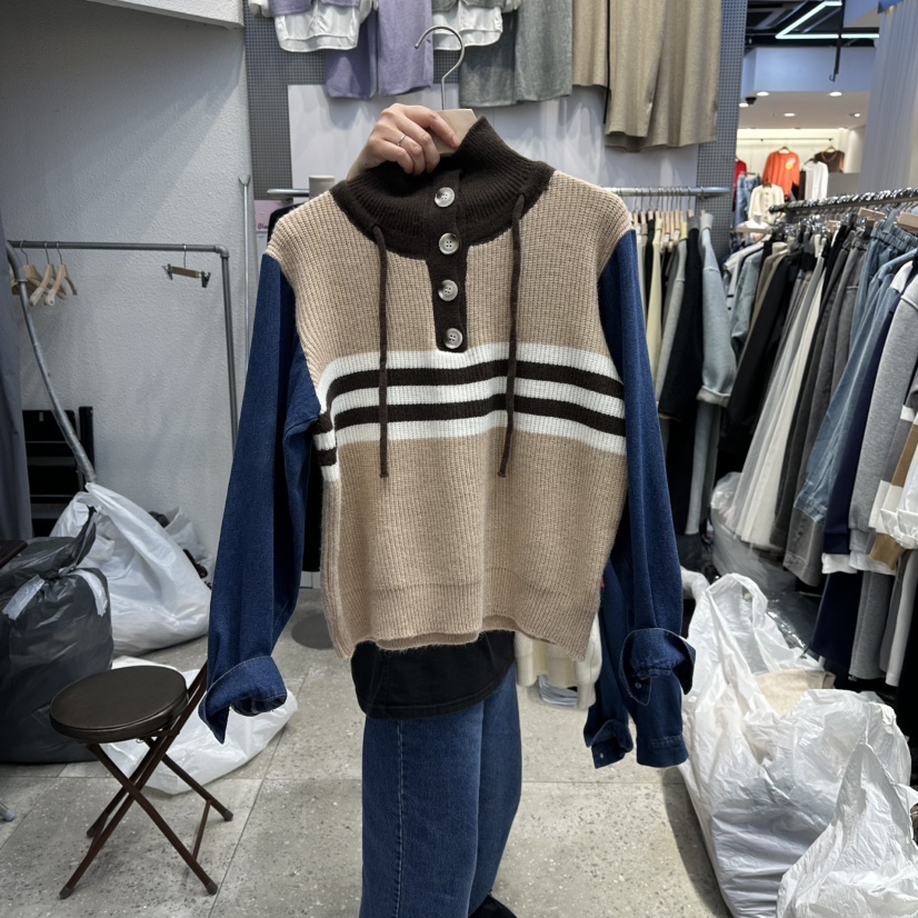 BLOOM韓國直郵㊣女士新品25秋冬真品熱賣人氣職業時尚推薦毛衣BLOOM-Q毛衣圖色2