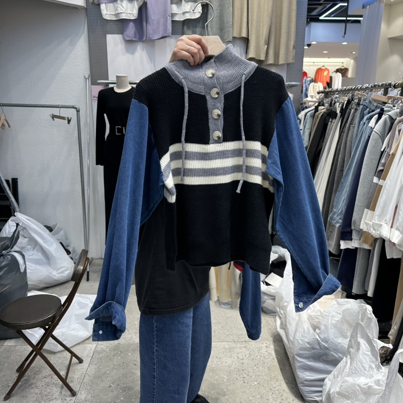 BLOOM韓國直郵㊣女士新品25秋冬真品熱賣人氣職業時尚推薦毛衣BLOOM-Q毛衣圖色3