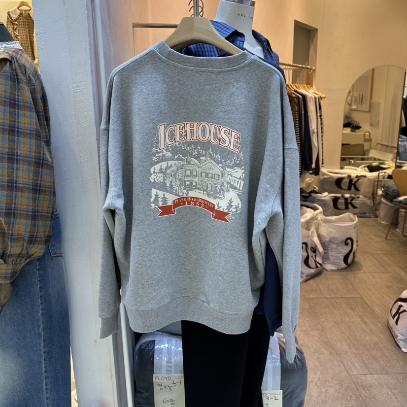 AND FLOYD東大門㊣實拍女裝新品時尚人氣推薦休閑真品衛衣stunning and Floyd衛衣