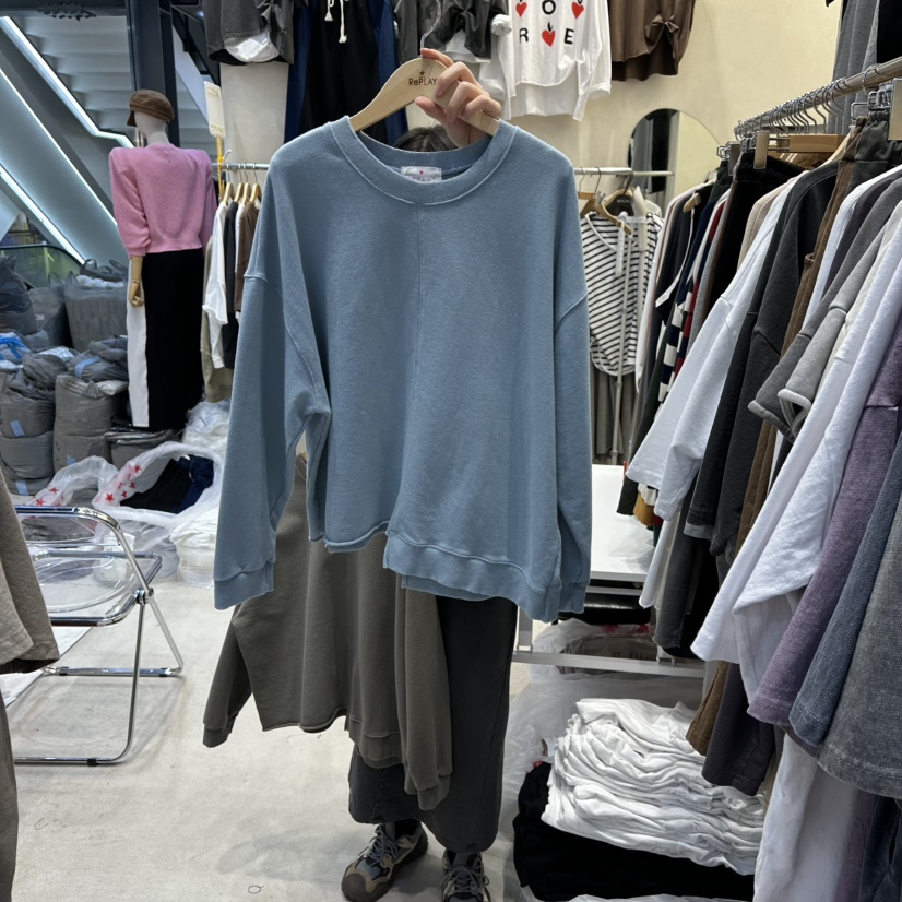 REPLAY韓國代購㊣女裝新品人氣真品時尚職業25秋冬熱賣衛衣REPLAY衛衣圖色2
