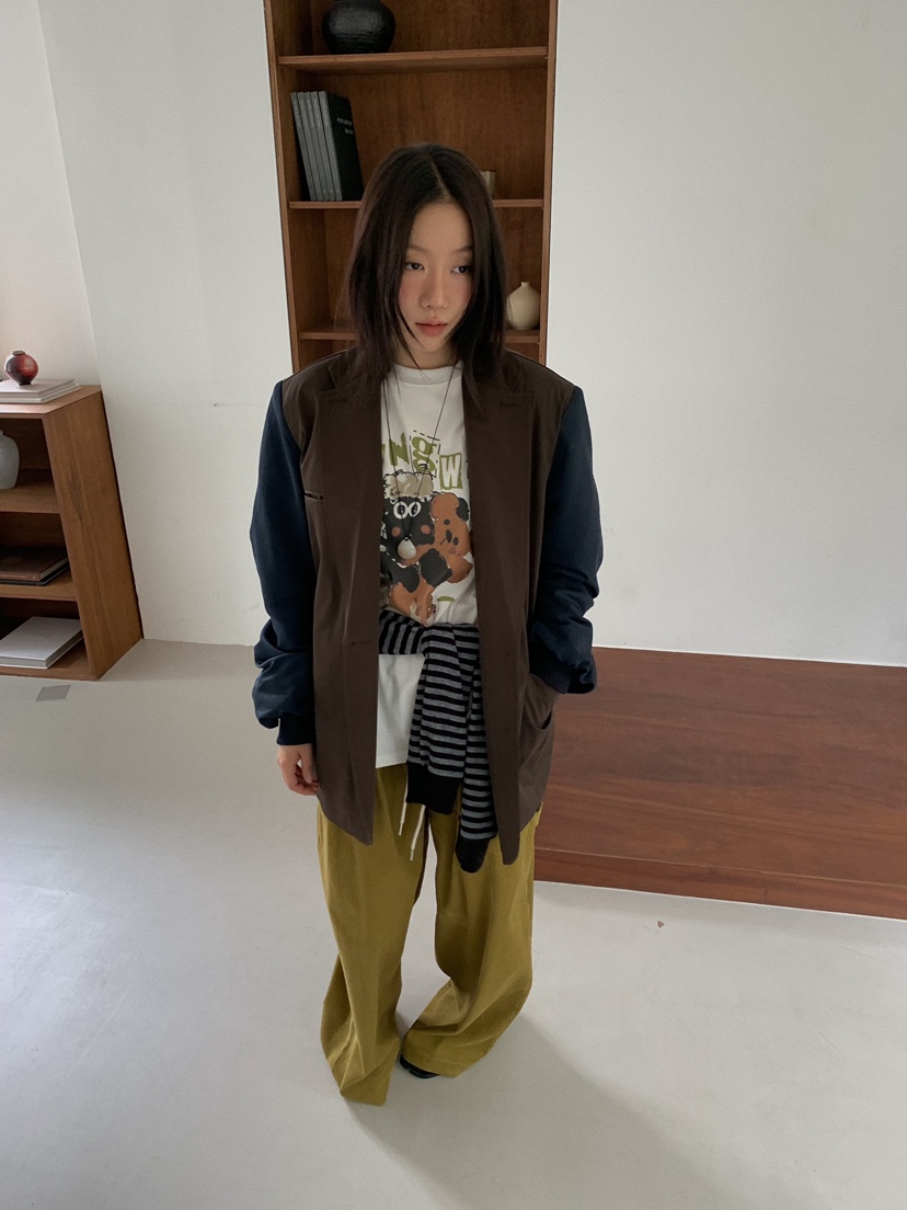 CAMEL-P東大門㊣代購女士新款25秋冬長袖T恤Came_l 家長袖T恤