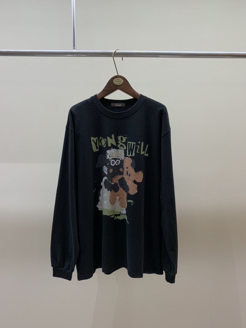 CAMEL-P東大門㊣代購女士新款25秋冬長袖T恤Came_l 家長袖T恤圖色3