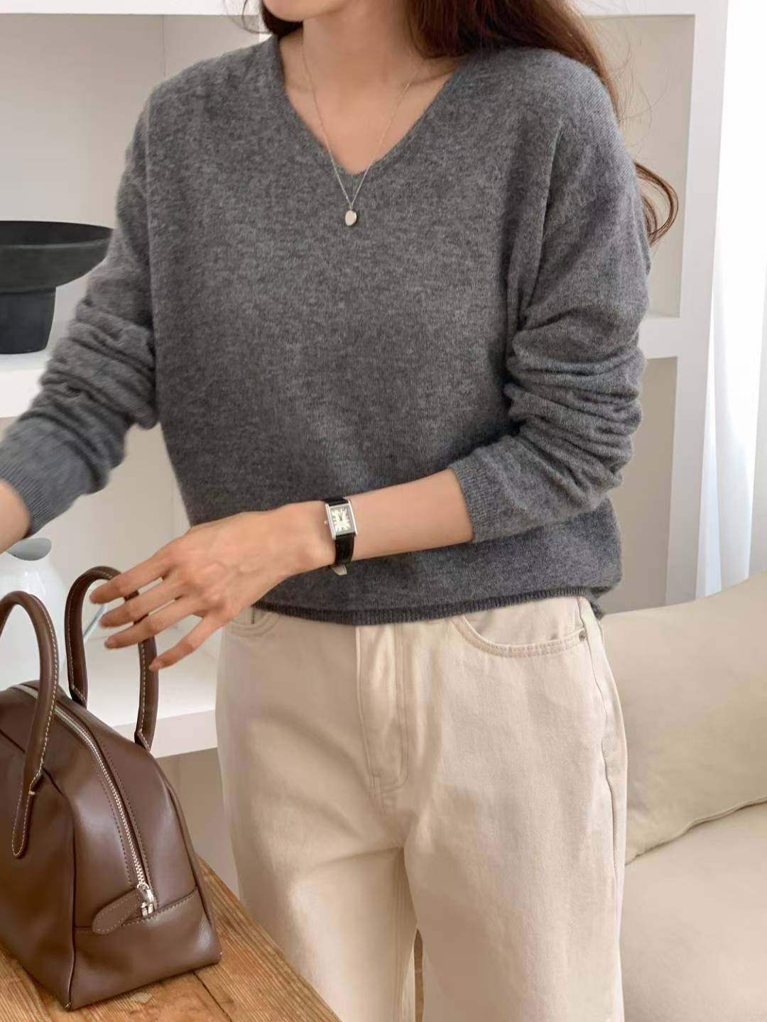 SUNDAY東大門㊣直郵女裝新款25秋冬休閑熱賣人氣針織衫羊毛SUNDAY針織衫