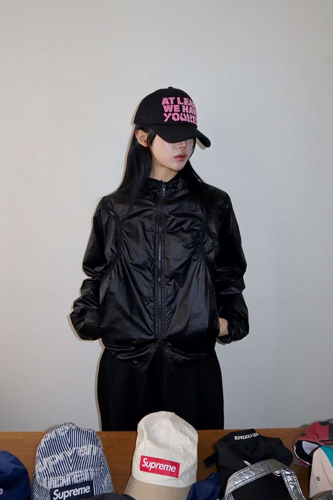 WOOJOO韓國代購㊣女士新品25秋冬休閑真品推薦時尚熱賣夾克WOOJOO夾克
