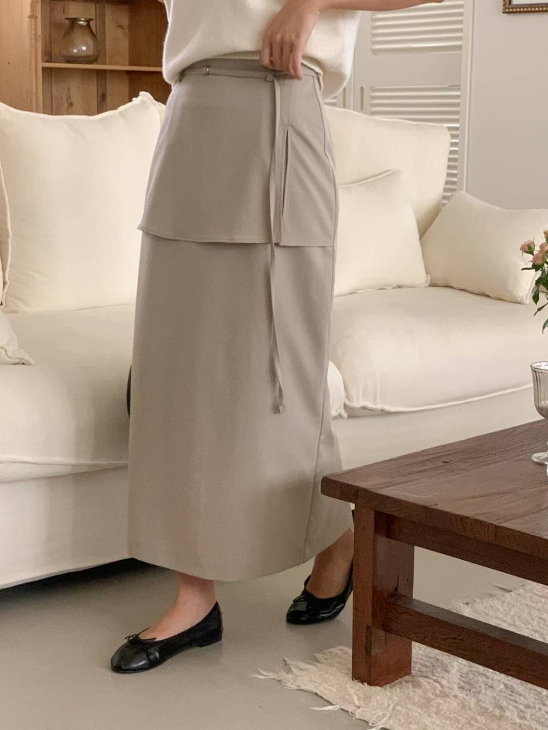 SUNDAY東大門㊣實拍女士新款推薦休閑真品職業熱賣時尚長裙SUNDAY長裙