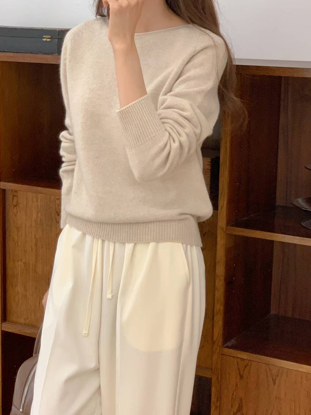SUNDAY東大門㊣實拍女士新品推薦職業真品時尚休閑針織衫羊毛SUNDAY針織衫圖色3