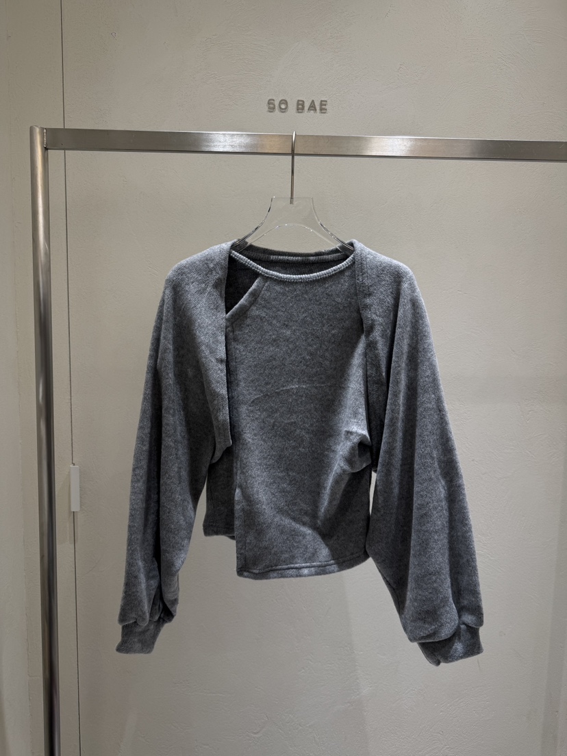 SO BAE韓國代購㊣女士新品真品推薦時尚熱賣職業套裝套裝絨SO BAE套裝圖色2