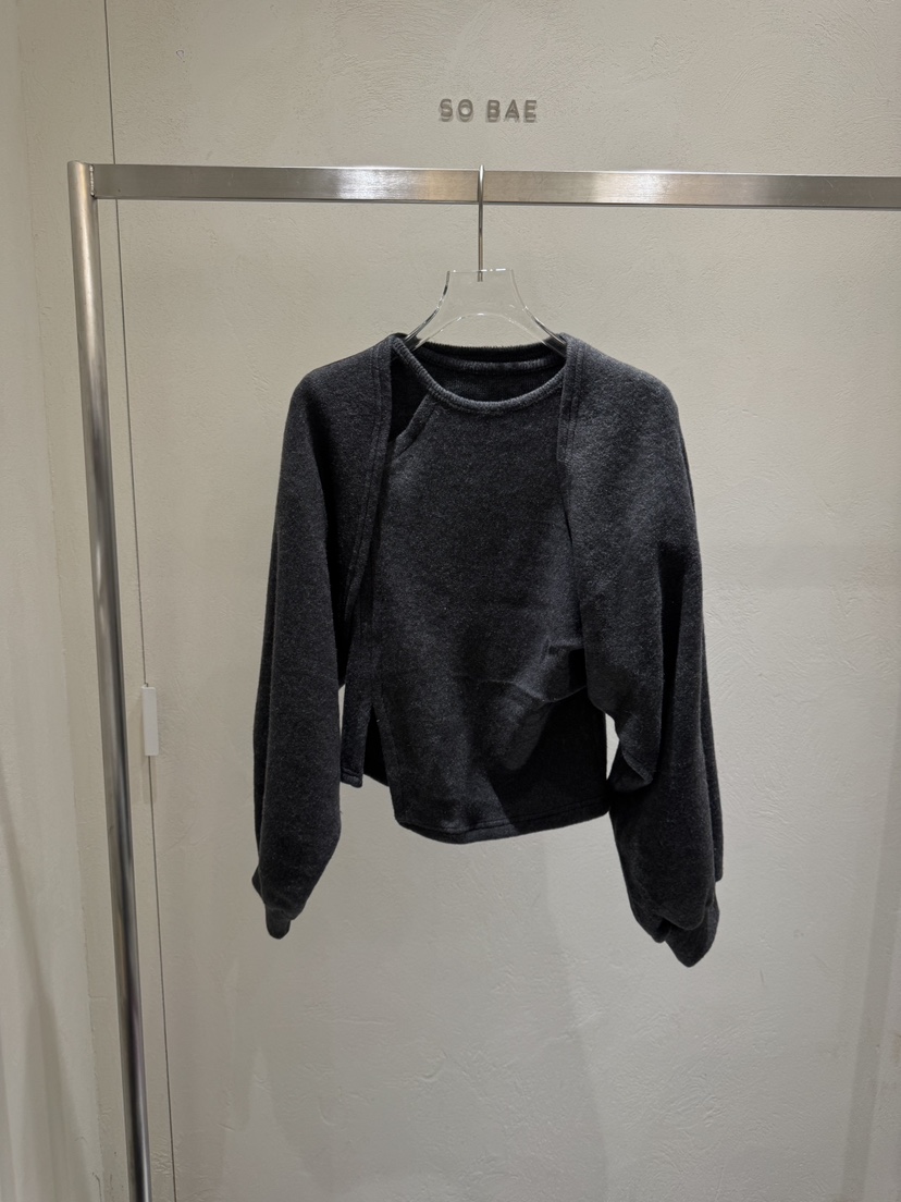 SO BAE韓國代購㊣女士新品真品推薦時尚熱賣職業套裝套裝絨SO BAE套裝圖色4