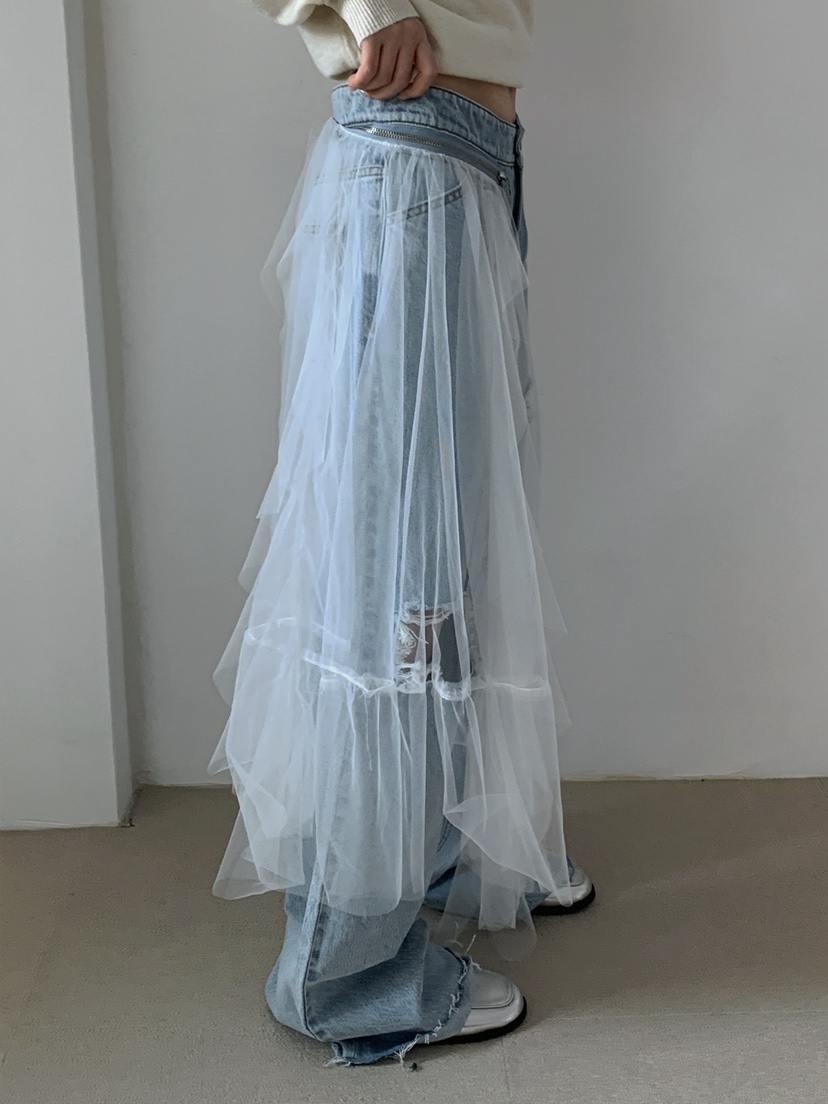 JKICHI東大門㊣實拍女士新品職業推薦真品人氣時尚休閑牛仔褲JKICHI牛仔褲