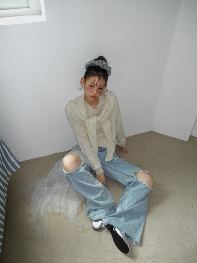 JKICHI東大門㊣實拍女士新品職業推薦真品人氣時尚休閑牛仔褲JKICHI牛仔褲