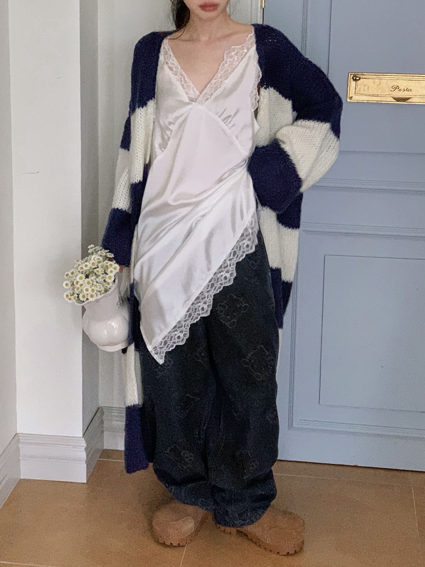 JKICHI東大門㊣實拍女士新款熱賣真品時尚25秋冬長款風衣開衫JKICHI長款風衣