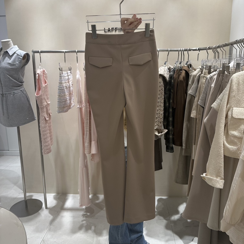 LAFFINE-P韓國直郵㊣女士新品休閑時尚25秋冬職業熱賣休閑褲LAFFINE-P休閑褲