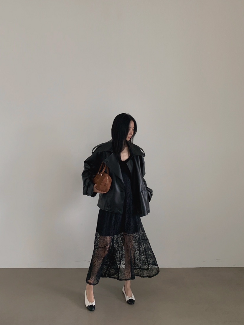 VERANDA韓國代購㊣女士新品熱賣休閑人氣25秋冬推薦時尚連衣裙VERANDA連衣裙