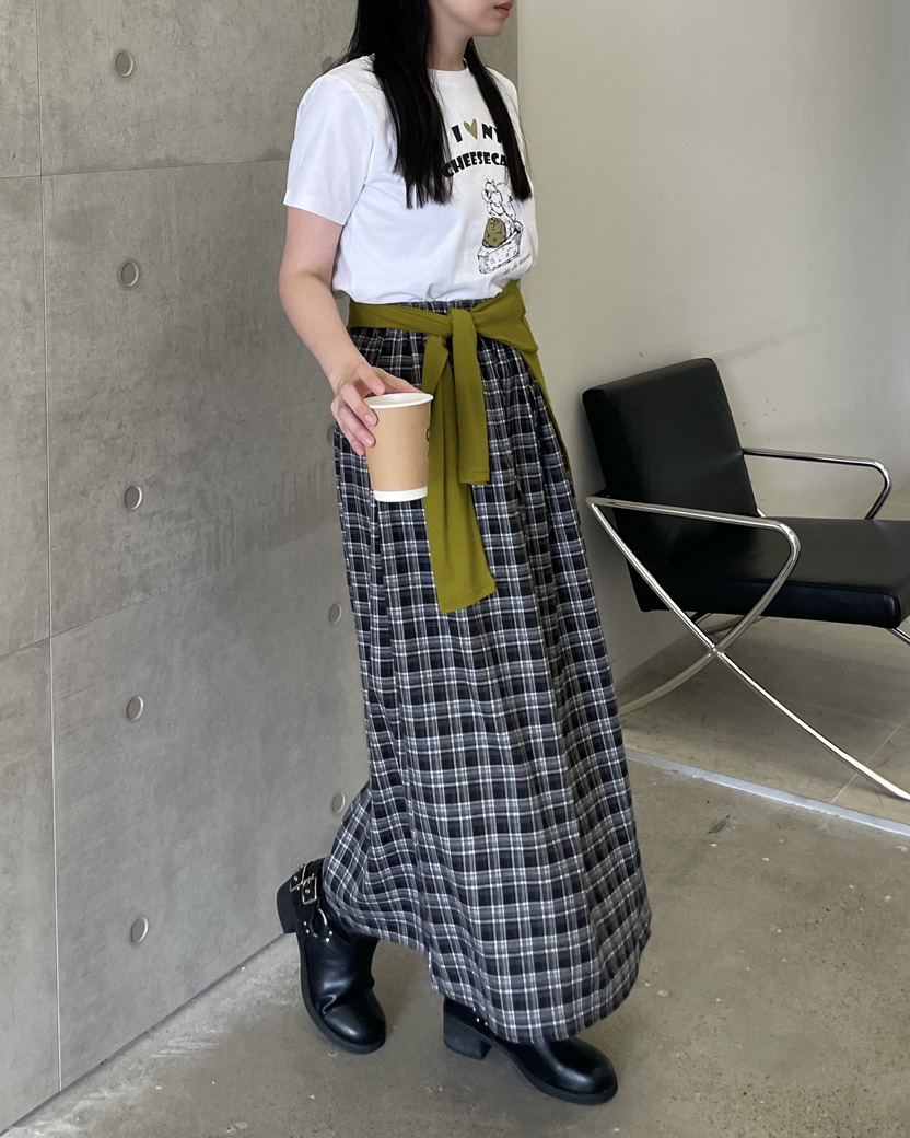ALLVIBE東大門㊣代購女裝新款熱賣25秋冬真品休閑時尚人氣長裙ALLVIBE長裙
