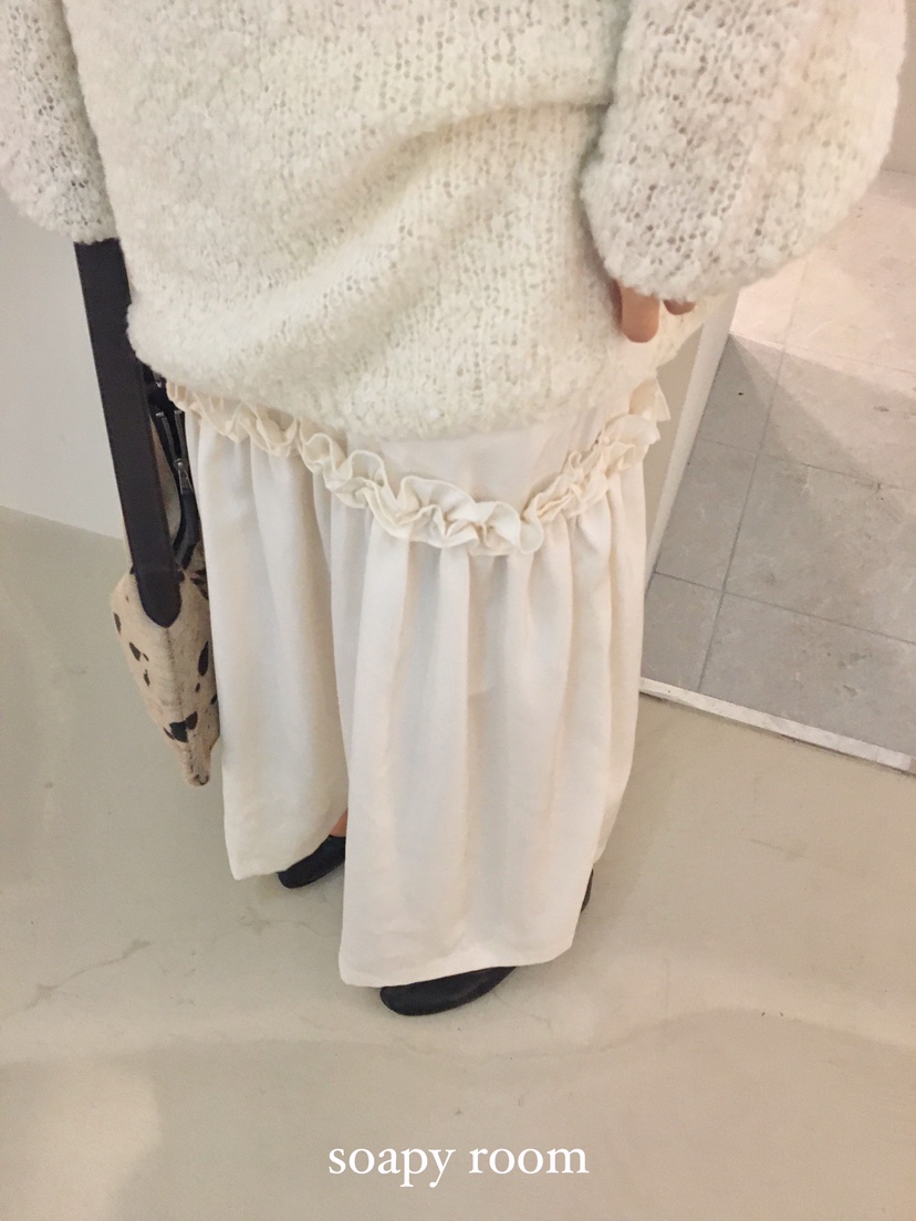 SOAPYROOM東大門㊣直郵女裝新品真品時尚推薦休閑25秋冬長裙SOAPYROOM長裙