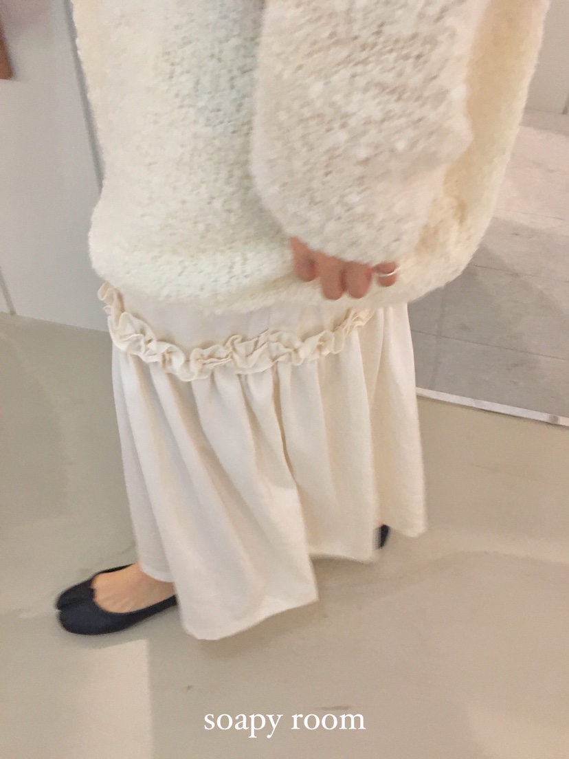 SOAPYROOM東大門㊣直郵女裝新品真品時尚推薦休閑25秋冬長裙SOAPYROOM長裙