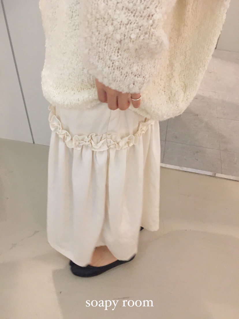 SOAPYROOM東大門㊣直郵女裝新品真品時尚推薦休閑25秋冬長裙SOAPYROOM長裙