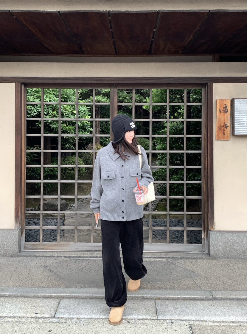 COURGETTE韓國代購㊣女士新品真品人氣時尚職業熱賣休閑休閑褲COURGETTE休閑褲圖色2