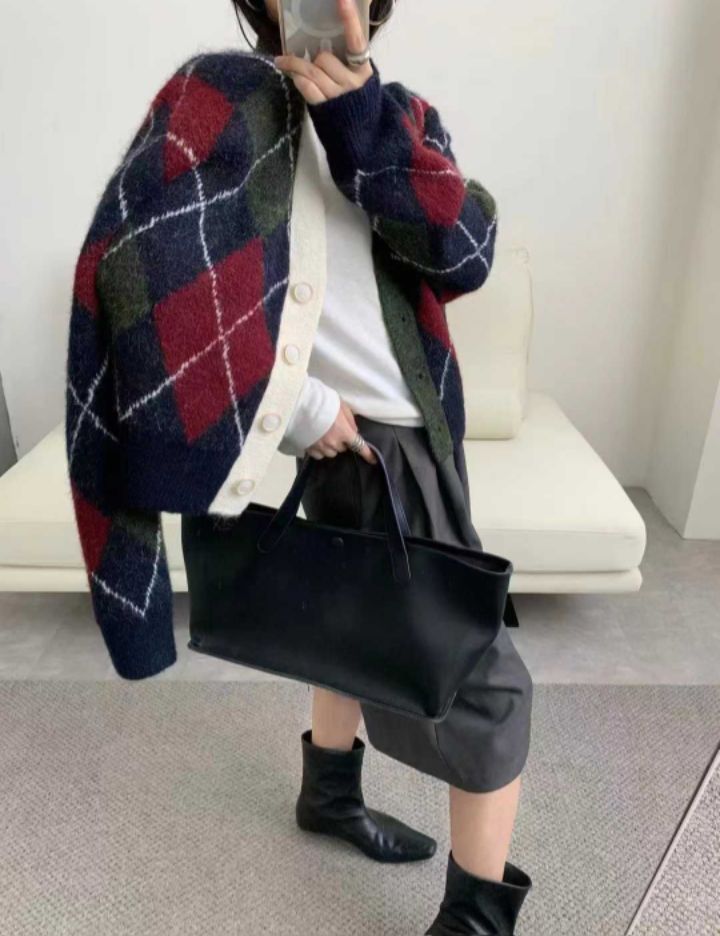 BOBBIE DOLL東大門㊣實拍女裝新品時尚推薦休閑人氣真品毛衣BOBBIE DOLL毛衣圖色1