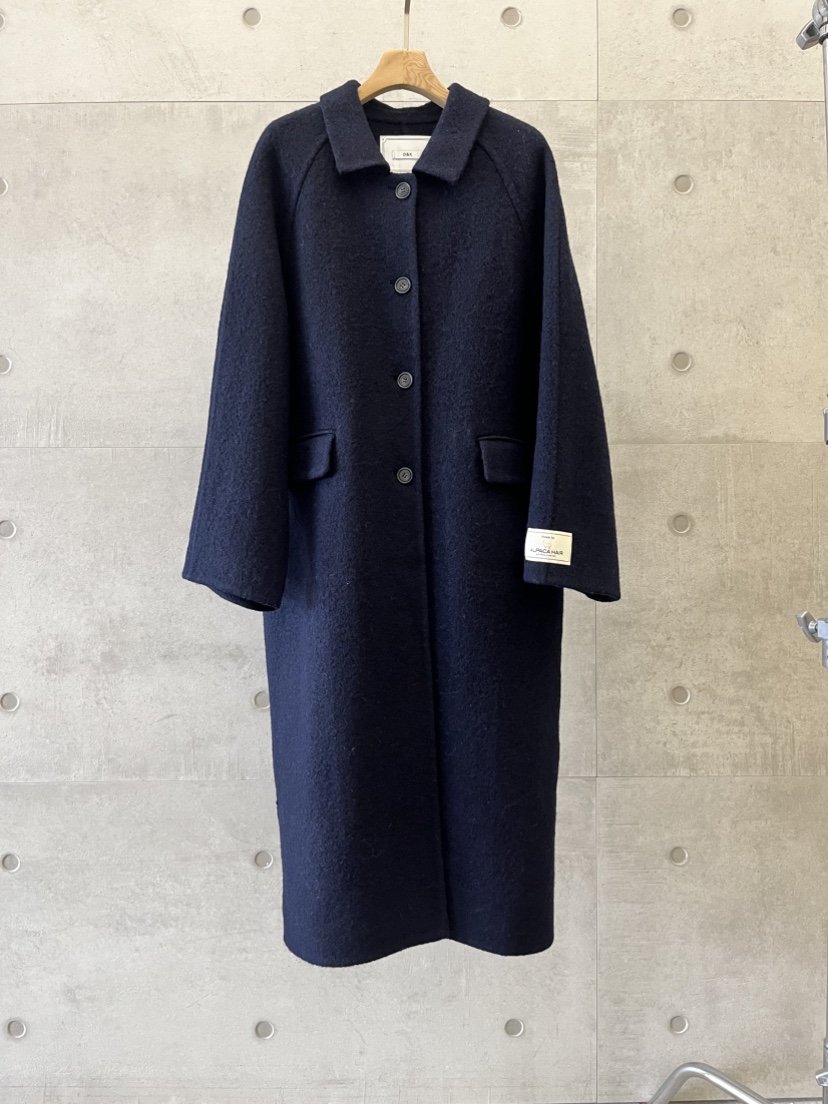 DARAK東大門㊣實拍女士新品25秋冬時尚中長款大衣手工制作羊駝DARAK中長款大衣