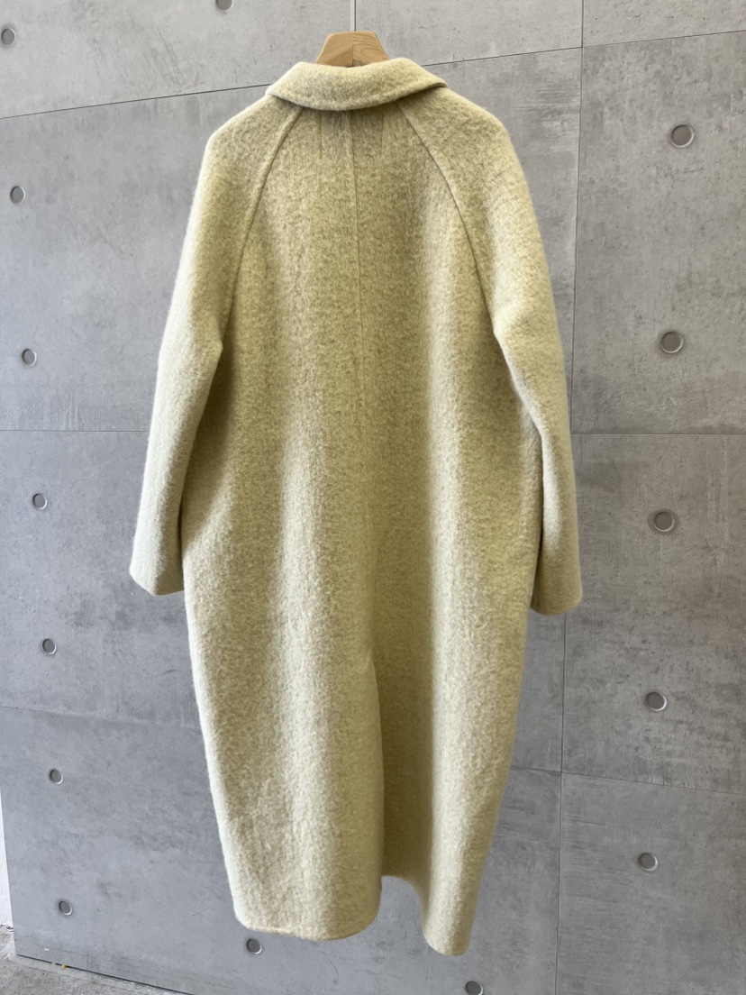 DARAK東大門㊣實拍女士新品25秋冬時尚中長款大衣手工制作羊駝DARAK中長款大衣