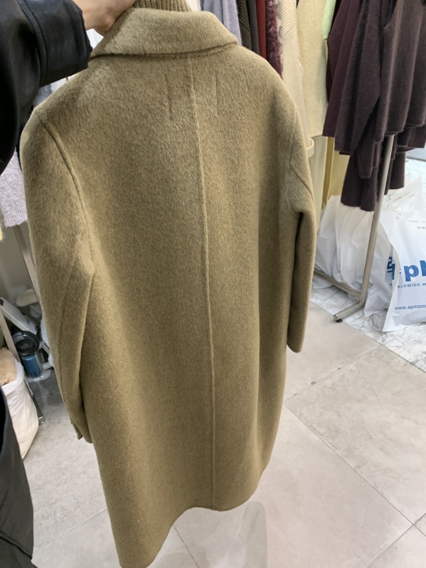 DARAK東大門㊣實拍女裝新款真品人氣熱賣中長款大衣手工制作DARAK中長款大衣