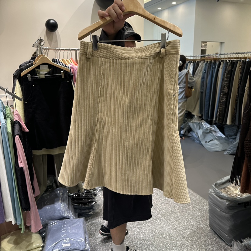 SOF韓國直郵㊣女裝新品人氣時尚職業推薦25秋冬真品熱賣長裙SOF長裙