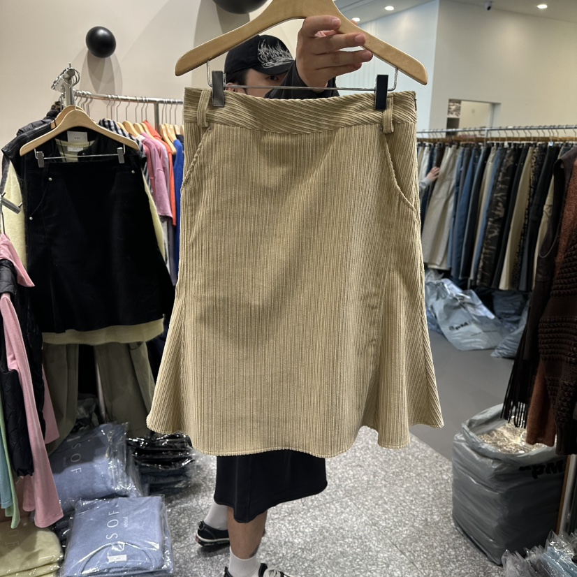 SOF韓國直郵㊣女裝新品人氣時尚職業推薦25秋冬真品熱賣長裙SOF長裙圖色1