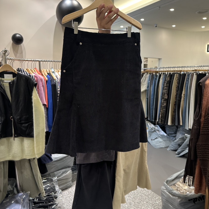 SOF韓國直郵㊣女裝新品人氣時尚職業推薦25秋冬真品熱賣長裙SOF長裙圖色2