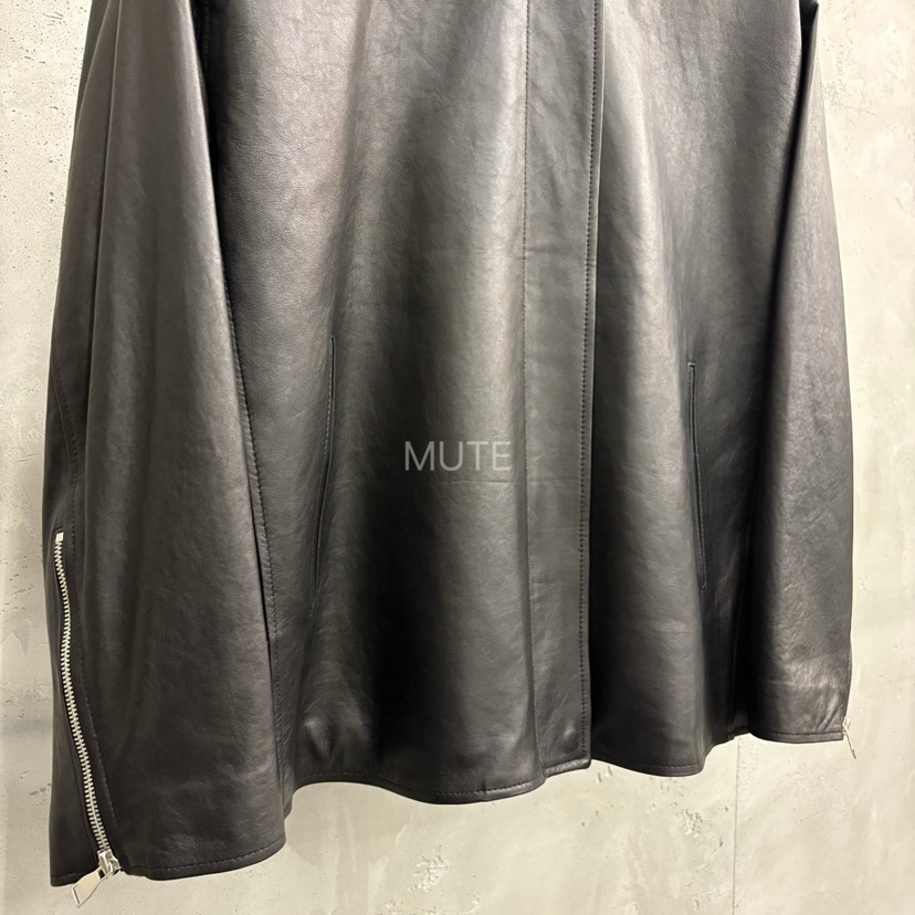 MUTE-P韓國直郵㊣女士新品職業人氣時尚熱賣25秋冬皮衣皮革MUTE皮衣