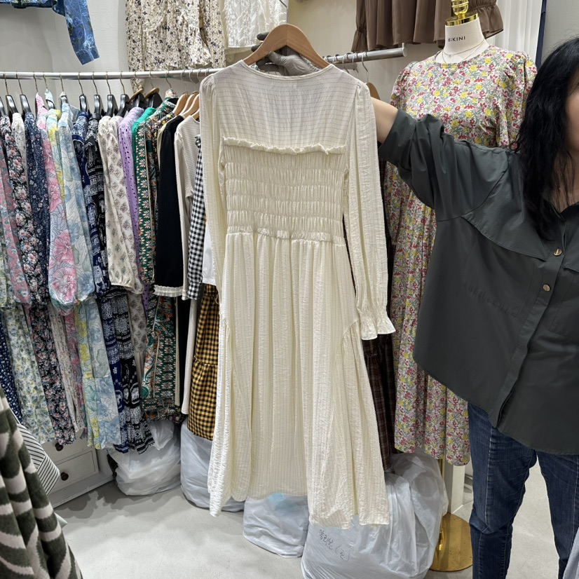BIKINI韓國直郵㊣女裝新款真品熱賣人氣職業休閑推薦連衣裙BIKINI連衣裙
