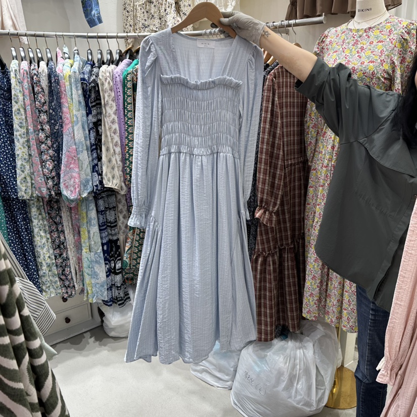BIKINI韓國直郵㊣女裝新款真品熱賣人氣職業休閑推薦連衣裙BIKINI連衣裙圖色2