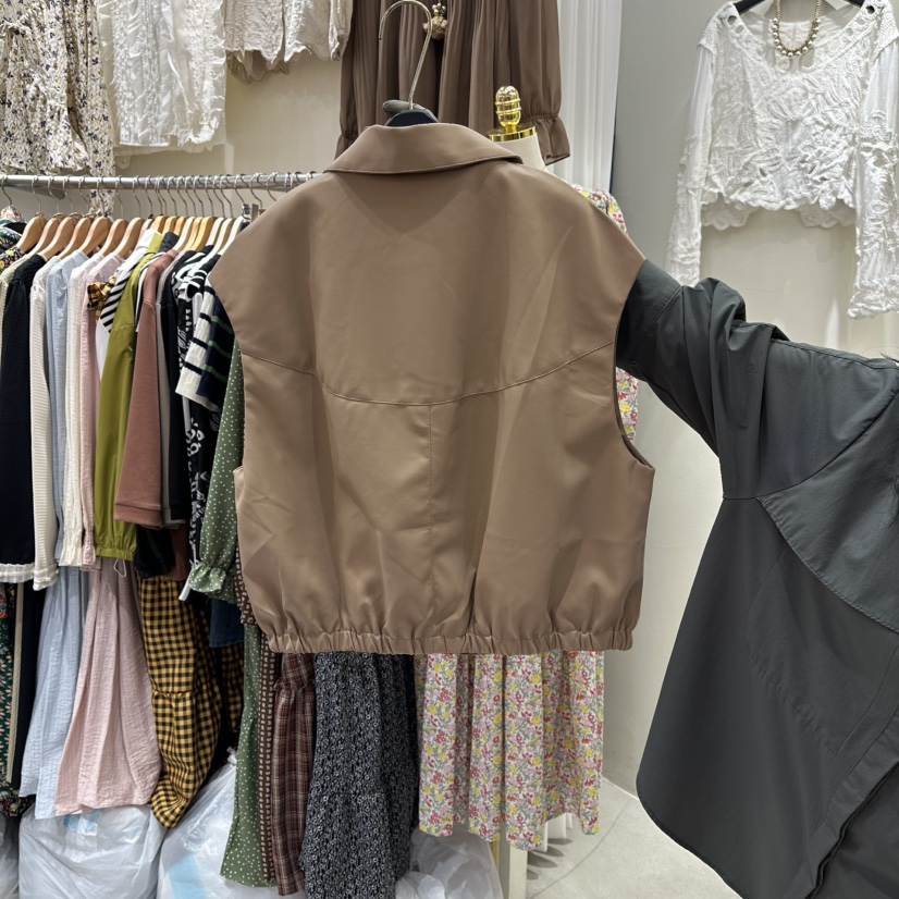 BIKINI韓國直郵㊣女裝新品人氣真品時尚熱賣職業休閑25秋冬馬甲BIKINI馬甲
