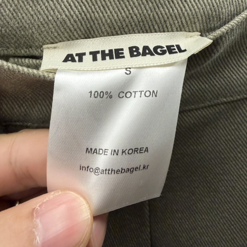 AT THE BAGEL東大門㊣代購女裝新品推薦休閑職業時尚休閑褲AT THE BAGEL休閑褲