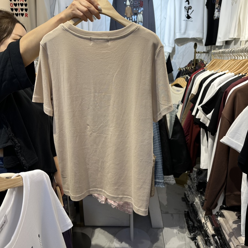 COCO HOLIC韓國代購㊣女裝新品職業推薦休閑熱賣人氣25秋冬T恤COCO HOLICT恤
