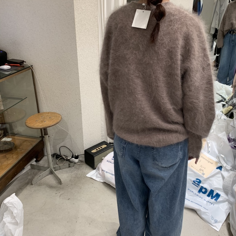 SSEMIENNE韓國直郵㊣女士新品推薦人氣休閑時尚熱賣真品針織衫SSENIQUE針織衫