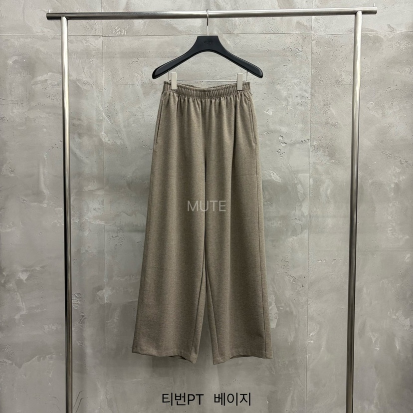 MUTE-P東大門㊣實拍女士新品時尚真品25秋冬職業推薦休閑褲MUTE休閑褲圖色1