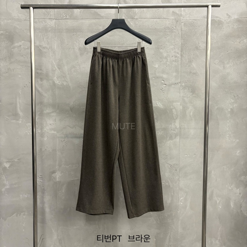 MUTE-P東大門㊣實拍女士新品時尚真品25秋冬職業推薦休閑褲MUTE休閑褲圖色2