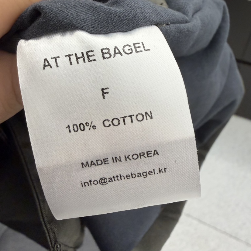 AT THE BAGEL東大門㊣代購女裝新款推薦休閑25秋冬時尚夾克AT THE BAGEL夾克