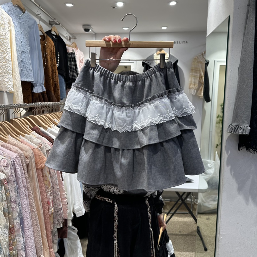 BELITA東大門㊣直郵女裝新品時尚人氣25秋冬推薦真品職業短裙BELITA短裙圖色1