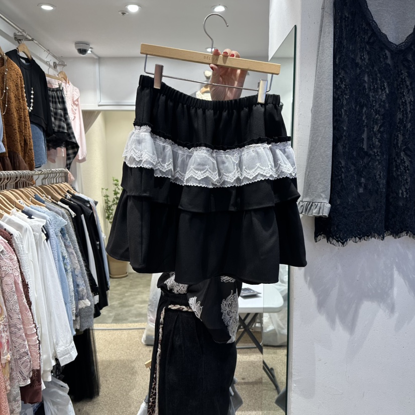 BELITA東大門㊣直郵女裝新品時尚人氣25秋冬推薦真品職業短裙BELITA短裙圖色2