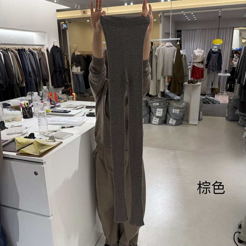 STATEMENT韓國代購㊣女士新品職業真品推薦25秋冬打底褲鯊魚褲STATEMENT打底褲/鯊魚褲圖色3