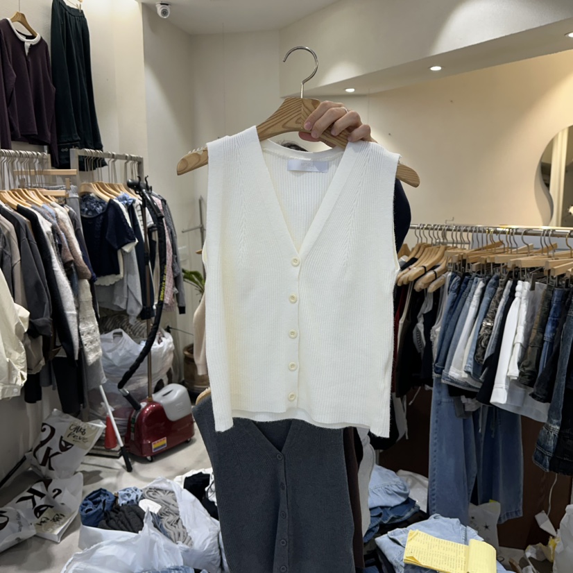 HIPTIQUE東大門㊣代購女士新品休閑25秋冬職業熱賣吊帶背心HIPTIQUE吊帶/背心圖色1
